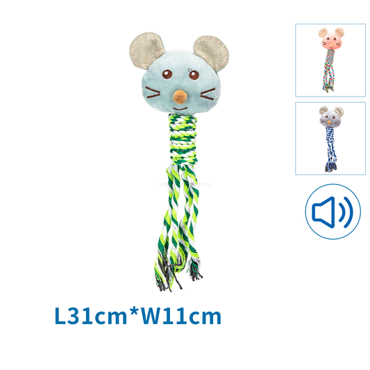 Juguete de peluche con sonido para perros - Ratón