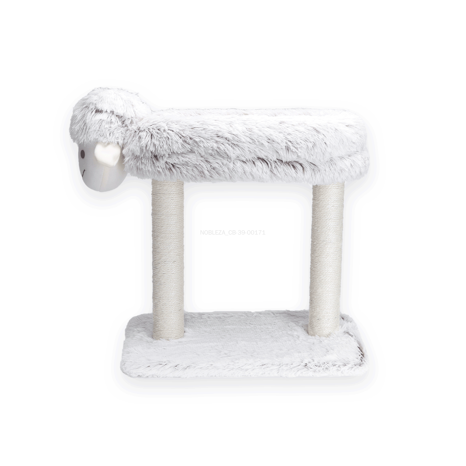 Nobleza árbol para gatos exclusivo en forma de cordero