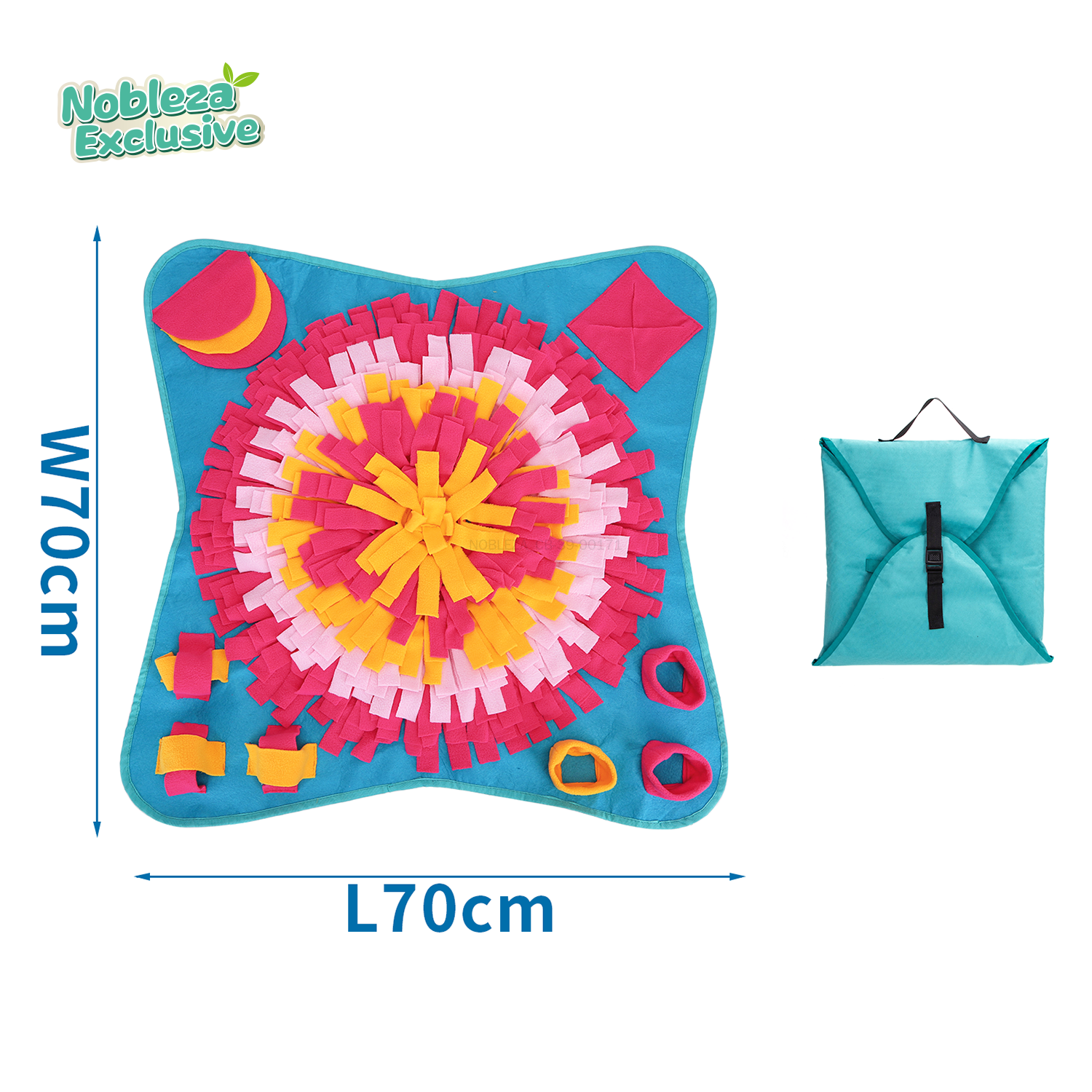 Nobleza Esterilla plegable para mascotas