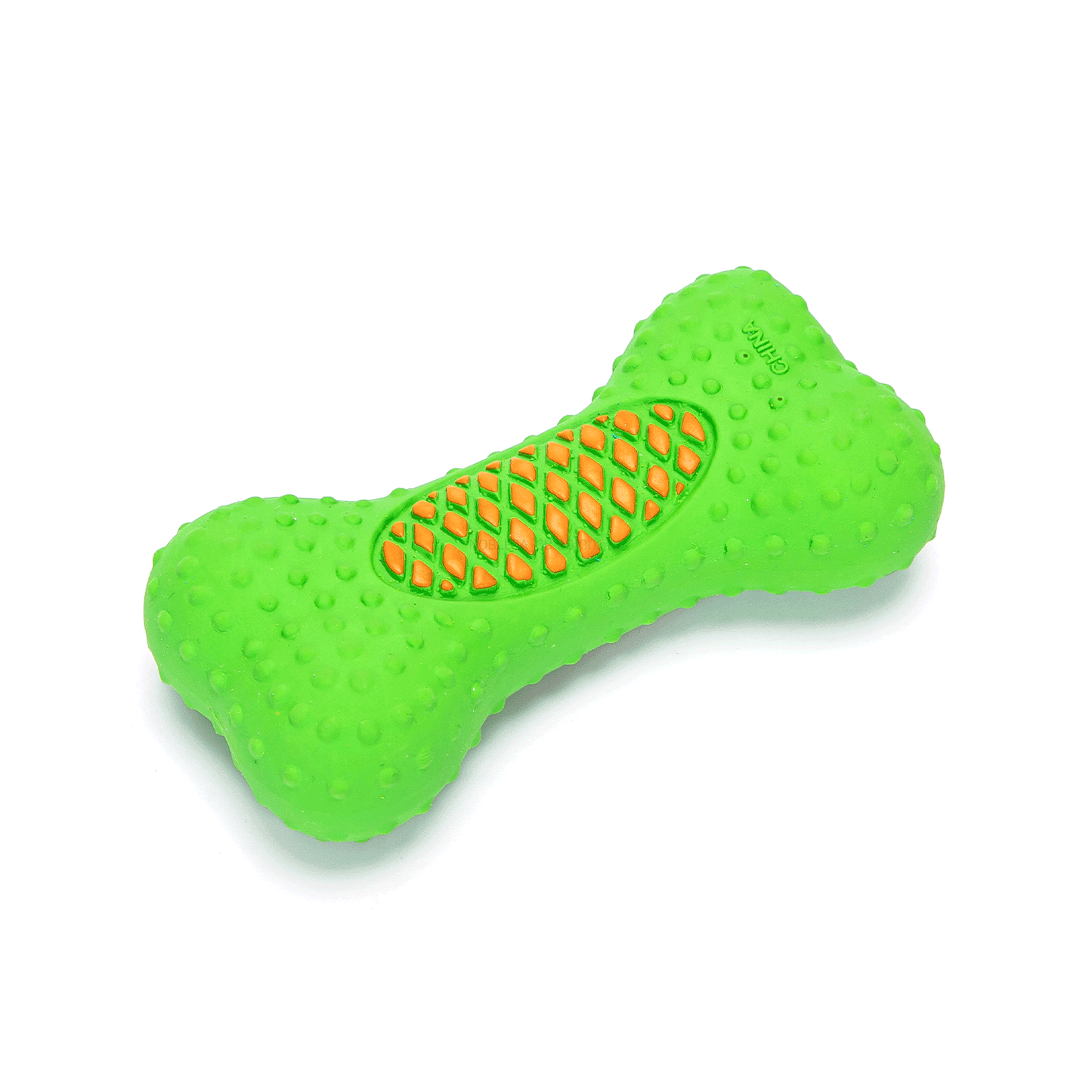 Nobleza Juguete de látex con forma de hueso multicolor