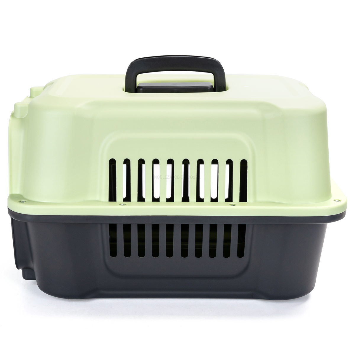 Transportín para perros y gatos verde de 48 × 31 × 30 cm