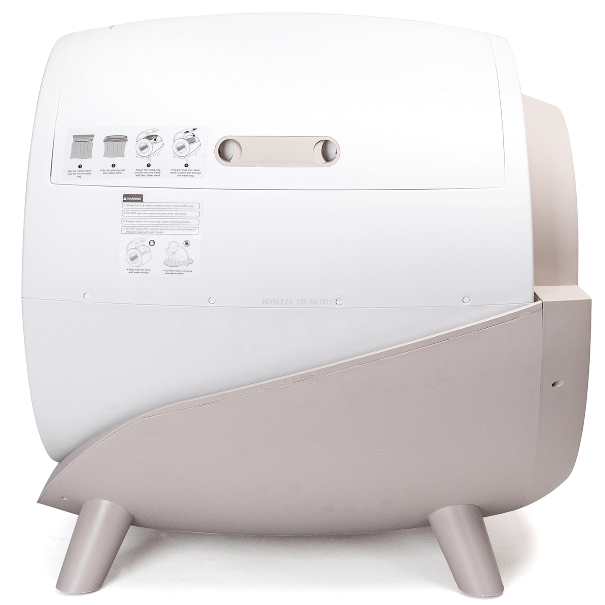 Arenero inteligente para gatos SL01 blanco