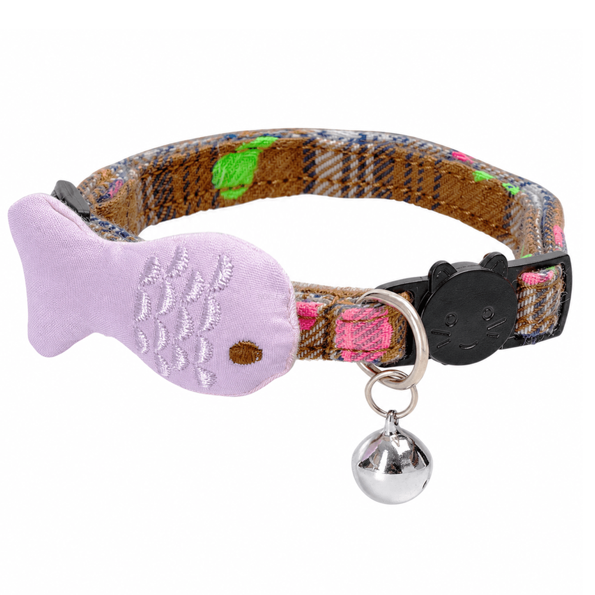 Collar para gatos con diseño de pez
