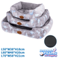 Set de 3 camas para perro y gato – Gris