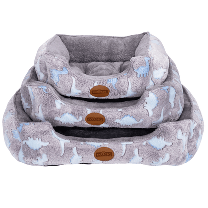 Set de 3 camas para perro y gato – Gris