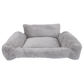Sofá cama para perro y gato – Gris 65 × 50 × 23 cm