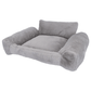 Sofá cama para perro y gato – Gris 65 × 50 × 23 cm