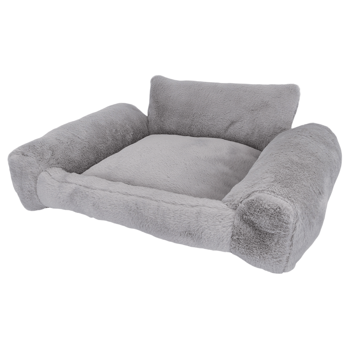 Sofá cama para perro y gato – Gris 65 × 50 × 23 cm