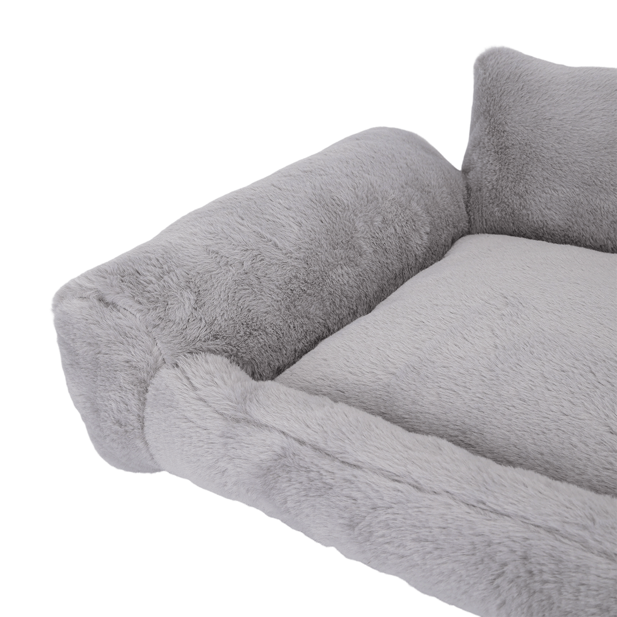 Sofá cama para perro y gato – Gris 65 × 50 × 23 cm