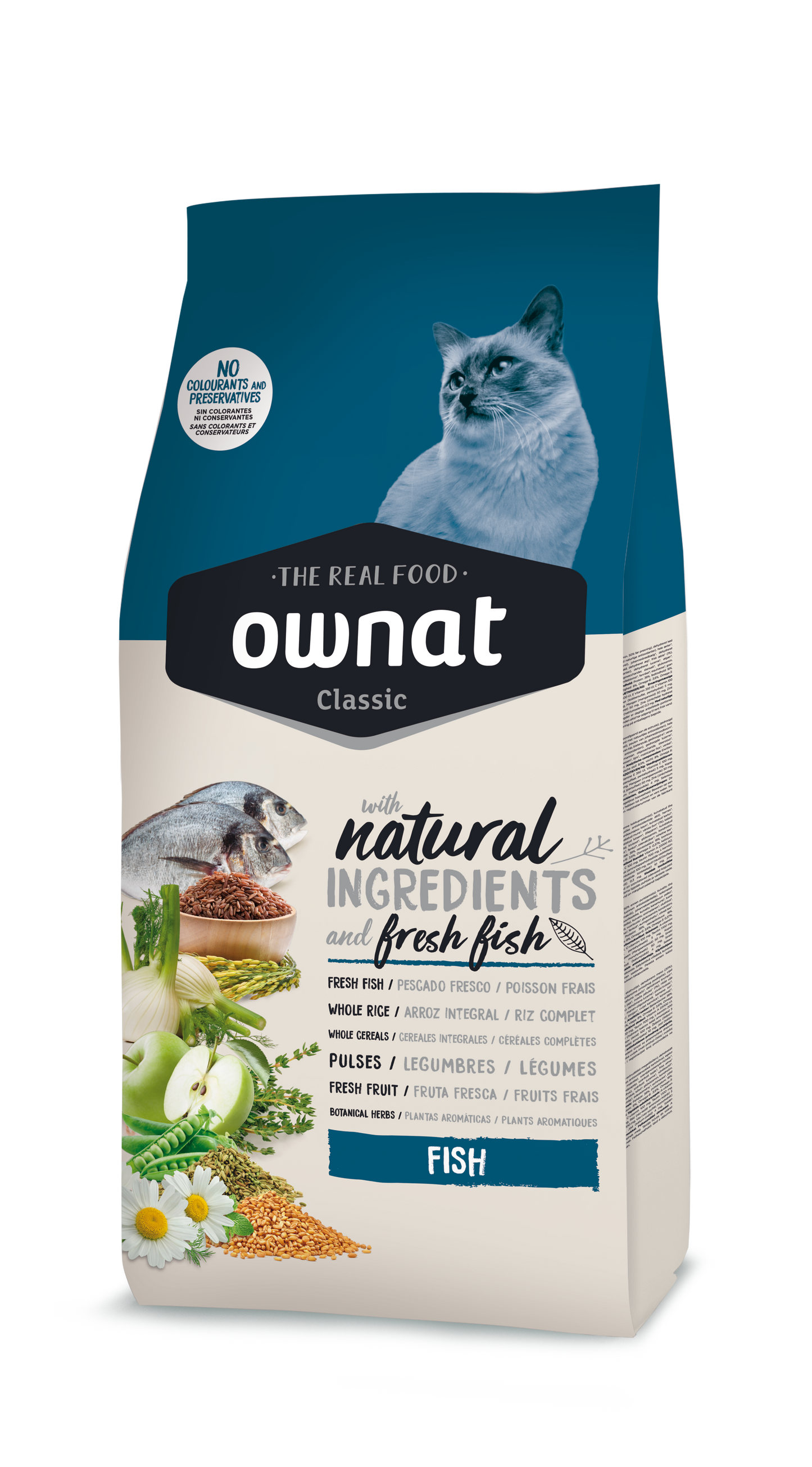 Ownat Classic Fish para gatos