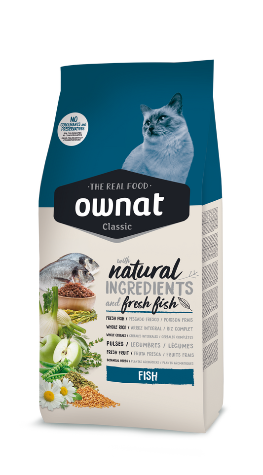 Ownat Classic Fish para gatos