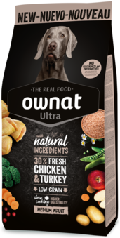 Ownat Ultra Medium Adult Pollo y Pavo