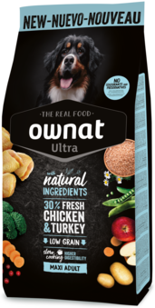 Ownat Ultra Maxi Adult Pollo y Pavo