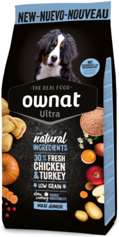 Ownat Ultra Maxi Junior Pollo y Pavo