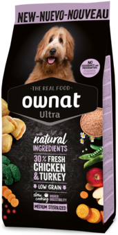 Ownat Ultra Medium Sterilized Pollo y Pavo