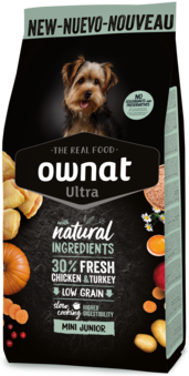 Ownat Ultra Mini Junior Pollo y Pavo