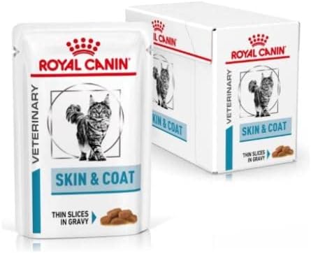 Royal Canin Veterinary Skin & Coat Cat 85 gr (Sobre finas láminas en salsa)