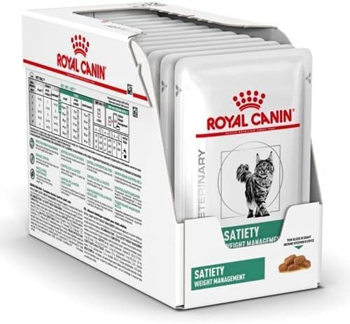 Royal Canin Veterinary Satiety Weight Management Cat 85 gr (Sobre finas láminas en salsa)