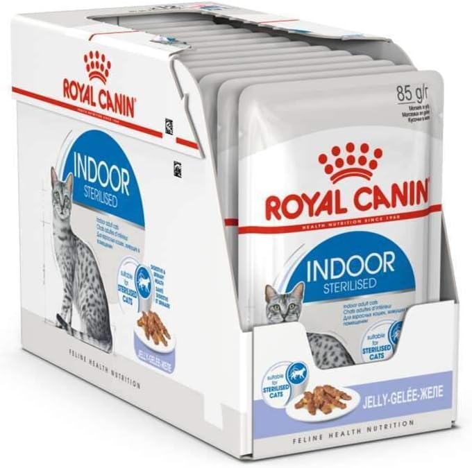 Royal Canin Indoor Sterilised 85 gr (Sobre gelatina)