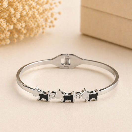 Pulsera Perritos Callejeros – Acero Inoxidable 🐾✨