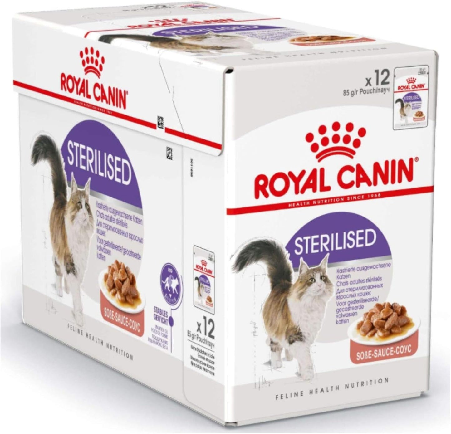 Royal Canin Sterilised 85 gr (Sobre gelatina)