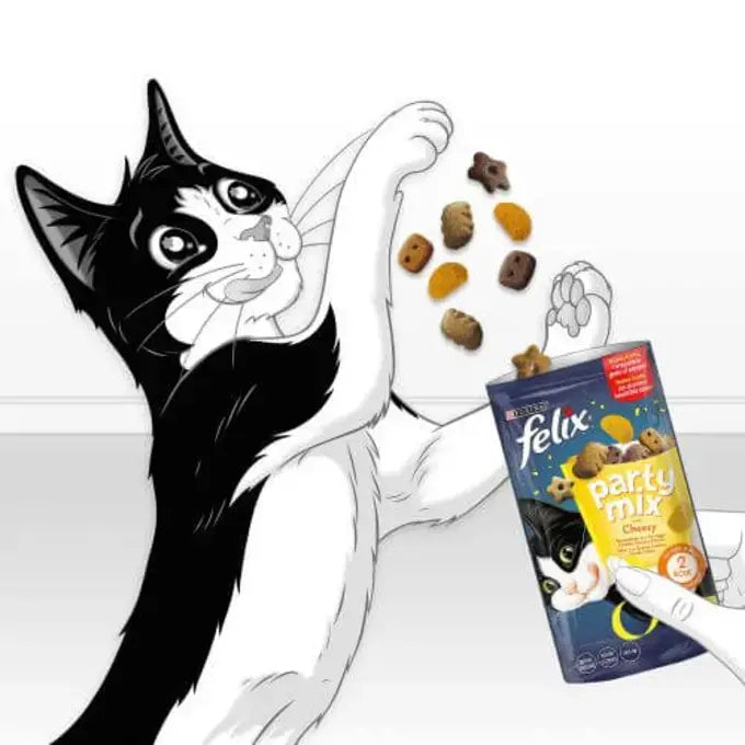 PURINA Felix Party Mix Cheezy Bocaditos 60g