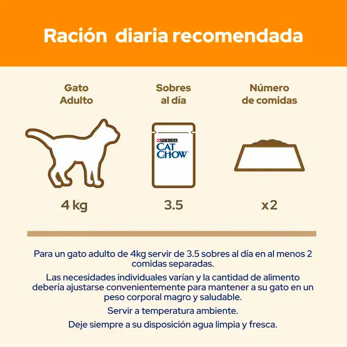 PURINA Cat Chow Adult Salmón con Judías 85g