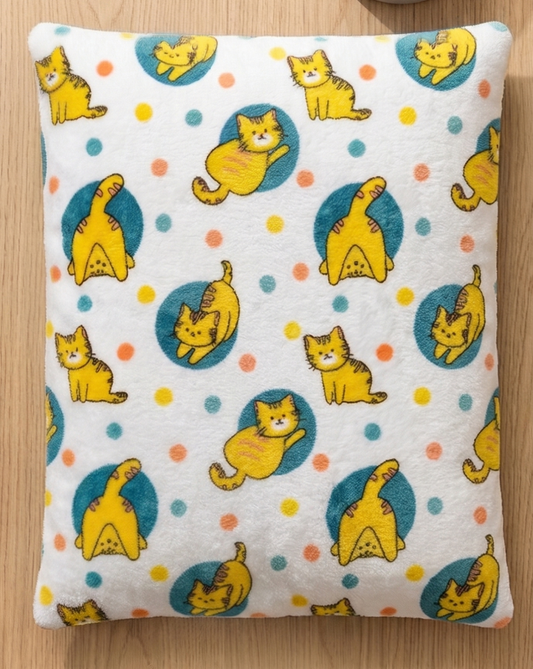 🐾 Cama cojín reversible para mascotas hecha a mano – Edición solidaria