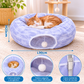 Túnel de juego para gatos de tela Oxford – 90 cm