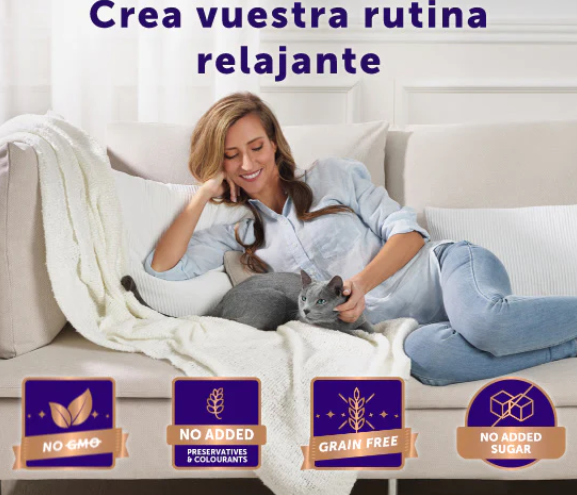 Happy Snack by Feliway – Snacks relajantes para gatos (salmón). Pack 6 unidades