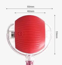 Pelota eléctrica interactiva activa para mascotas. Roja