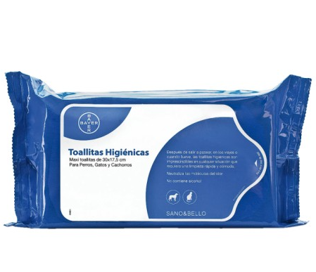 Toallitas higiénicas Bayer (Envase de 36 Maxi-toallitas (30 x 17,5cm))