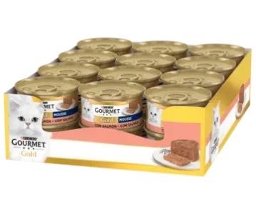 PURINA GOURMET GOLD Mousse salmón