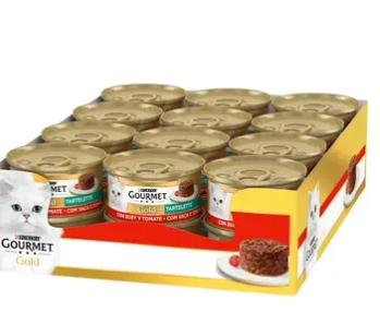 PURINA GOURMET GOLD Tartalette buey y tomate