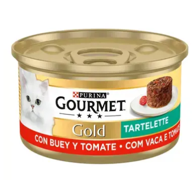 PURINA GOURMET GOLD Tartalette buey y tomate