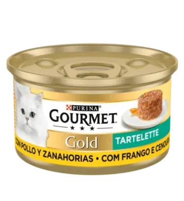 PURINA GOURMET GOLD Tartalette pollo con zanahoria