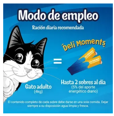 PURINA FELIX DELI MOMENTS con pato (4x10g)