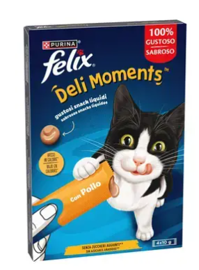 PURINA FELIX DELI MOMENTS con pollo (4x10g)