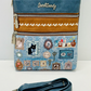 Bolso Sweet Candy Edición con ilustraciones exclusivas, color azul (XK-17#)