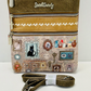 Bolso Sweet Candy Edición con ilustraciones exclusivas, color khaki (XK-17#)