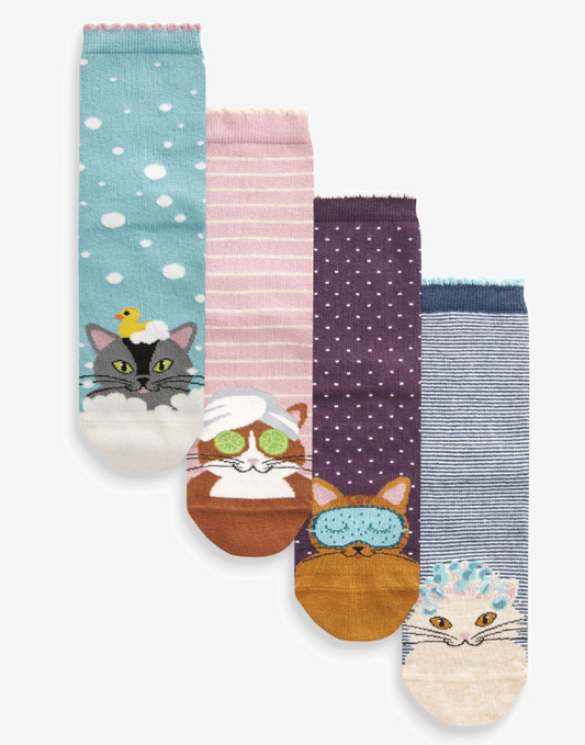 Calcetines Gatunos Spa Day (4 pares)
