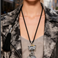 Collar Gatita Fashion Articulada color platA Y NEGRO