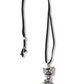 Collar Gatita Fashion Articulada color platA Y NEGRO