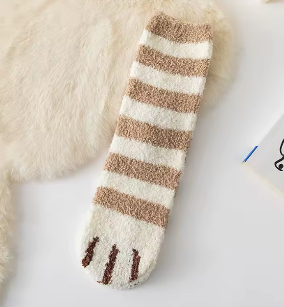 Calcetines Rayas Marrones – Calor Michi