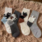 🧦 Calcetines Gatitos Suaves – Modelos Realistas y Súper Confortables ( pack de 4 )