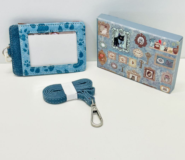 Portatarjetas Sweet Candy –Ref. 15 (Color azul)