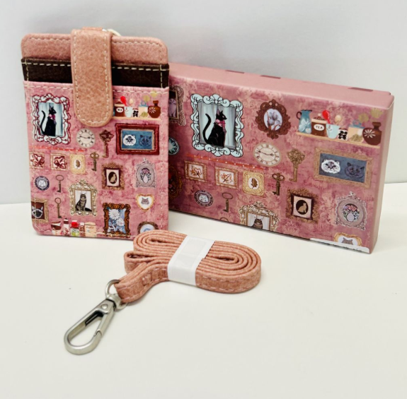 Portatarjetas Sweet Candy –Ref. 15 (Color rosa)