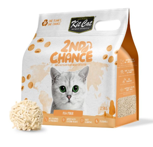 Kit Cat Arena Eco 2nd Chance - Pea Fiber (Guisante y Yuca)- 7L- 2.5KG