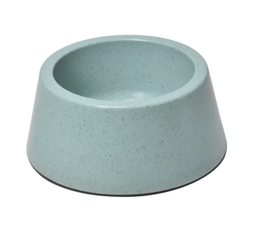 CUENCO BAMBÚ AZUL.  Ø 12,5 cm - 350 ml