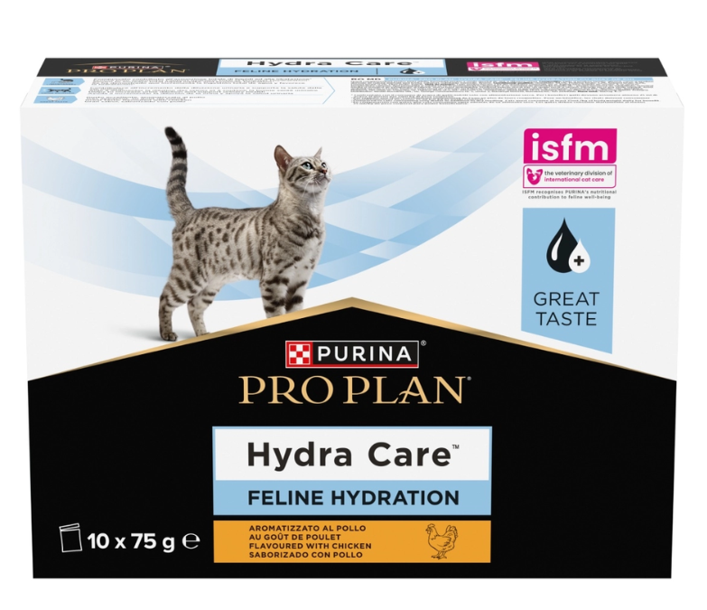 Pro Plan HYDRA CARE Feline - Pollo (10 x 75 g)